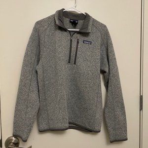 Patagonia Men's Better Sweater 1/4 Zip fleece - small NWOT